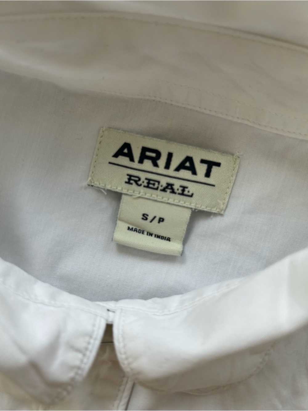 Ariat White Women's Long-Sleeve Western Snap Shirt size S - Picture 6 of 9